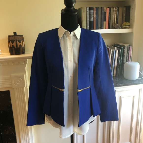 Club Monaco Cobalt Blue Blazer - Picture 1 of 8